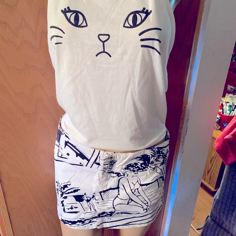 Lay Back Cats Eye Halter w/Micro Skirt for Beach